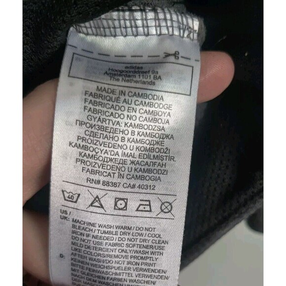 Adidas Size S Mens Pullover Hoodie Climawarm Hood Sweatshirt Gray FS0022 APU005 - Picture 10 of 11